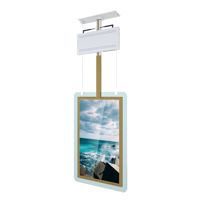 Double-sided hanging LCD advertising machine