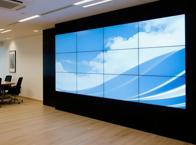 液晶拼接屏与LED显示屏哪个好？会议室/展厅/监控中心场景对比