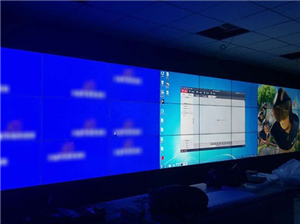 55-inch LCD splicing screen project of Gansu Monitoring Center