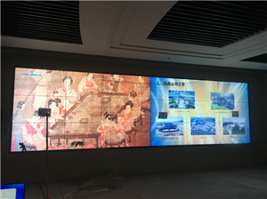 LCD splicing screen project of Rong Media Center in Hezuo City, Gansu Province