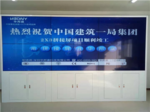 China Construction First Bureau (Shenzhen Branch) LCD splicing screen project