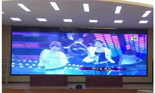 北京某国企大厅液晶拼接屏项目